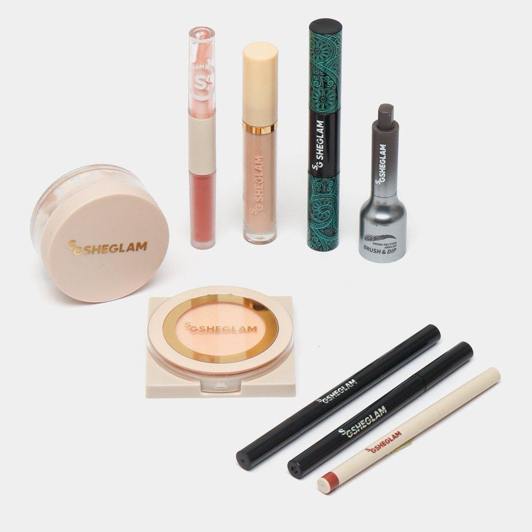 مجموعة مكياج SHEGLAM _ 9 قطع