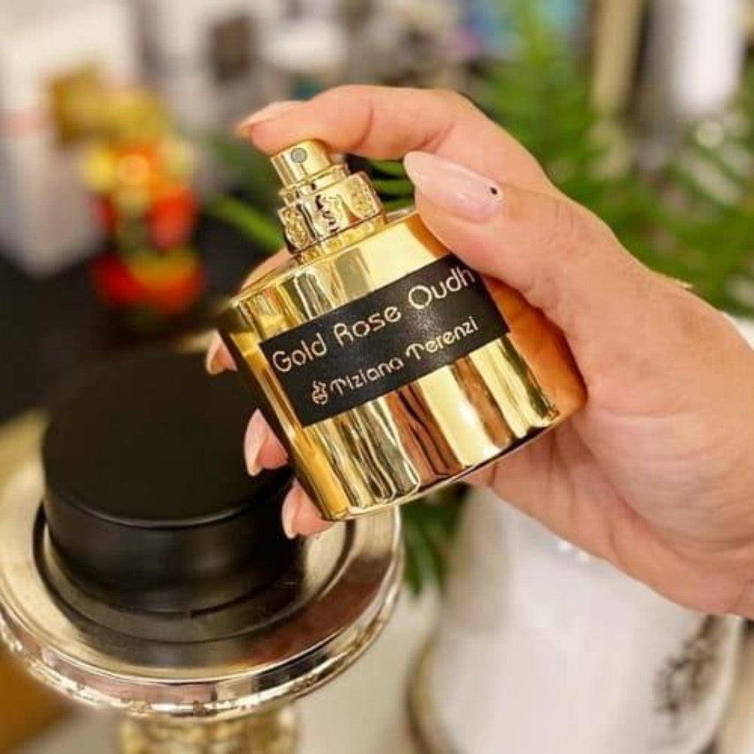 عطر جولد روز عود من تيزيانا تيرينزي للجنسين